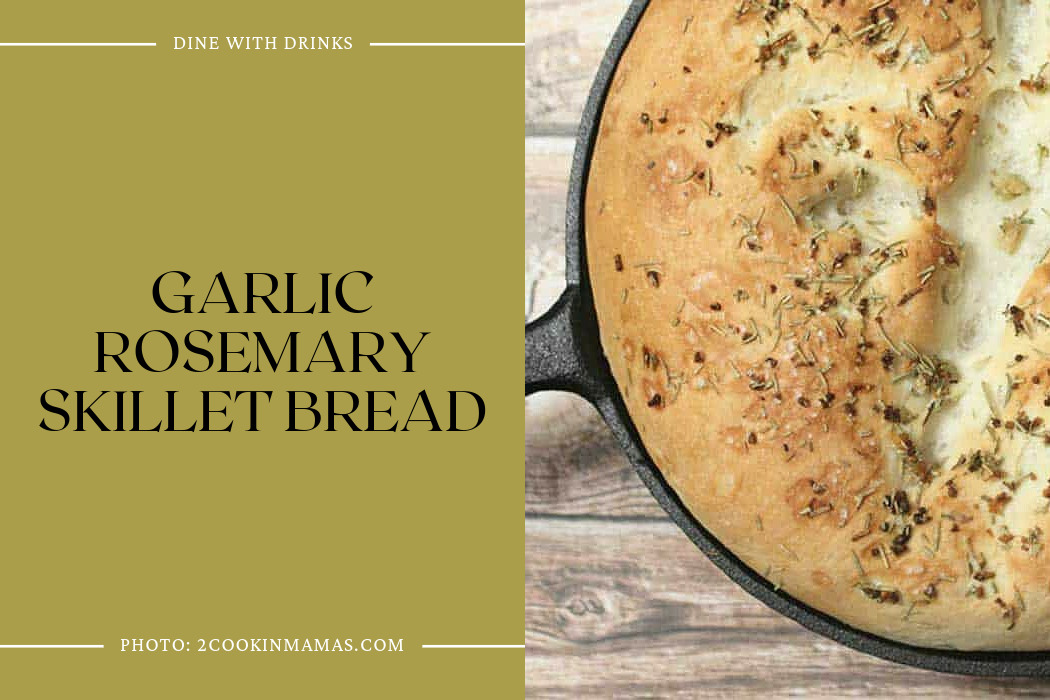 Garlic Rosemary Skillet Bread