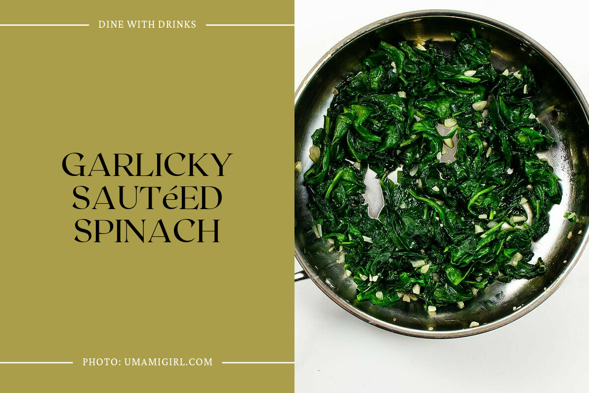 Garlicky Sautéed Spinach
