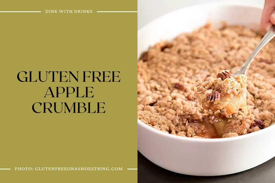 Gluten Free Apple Crumble