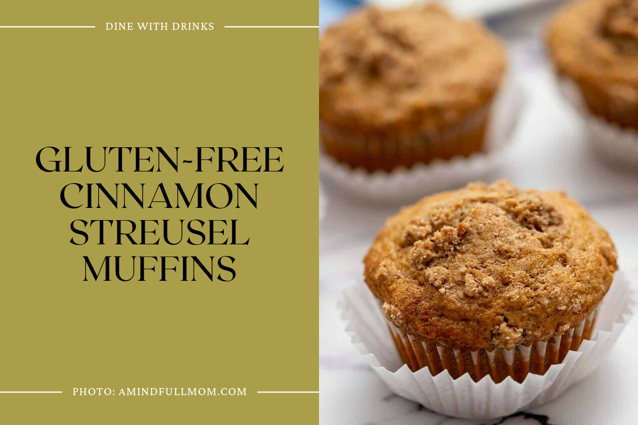 Gluten-Free Cinnamon Streusel Muffins