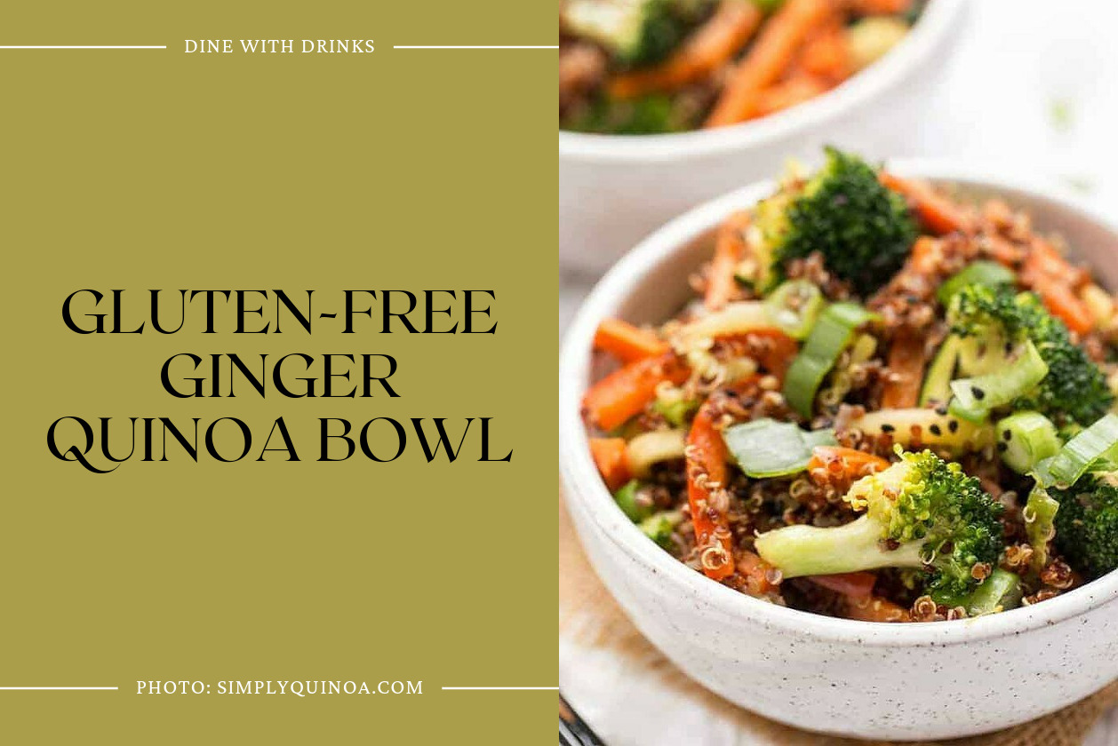 Gluten-Free Ginger Quinoa Bowl