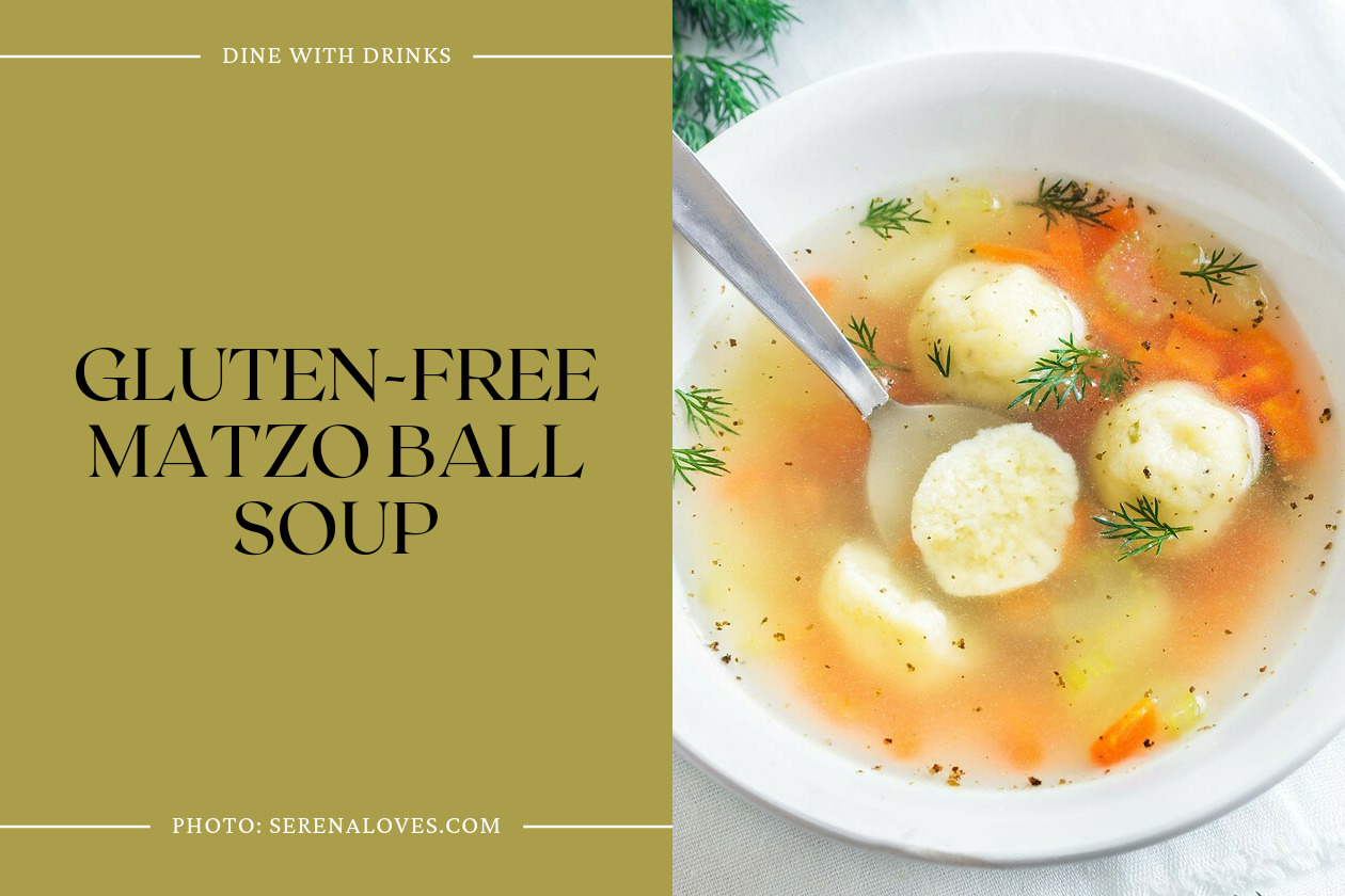 Gluten-Free Matzo Ball Soup