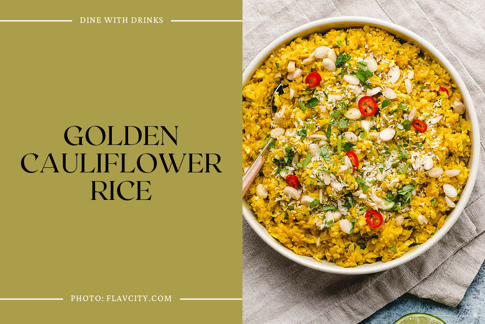Golden Cauliflower Rice