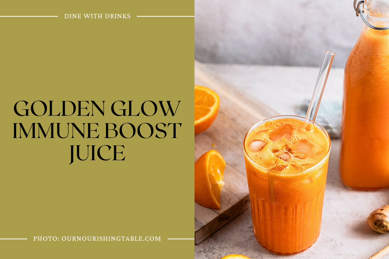 Golden Glow Immune Boost Juice