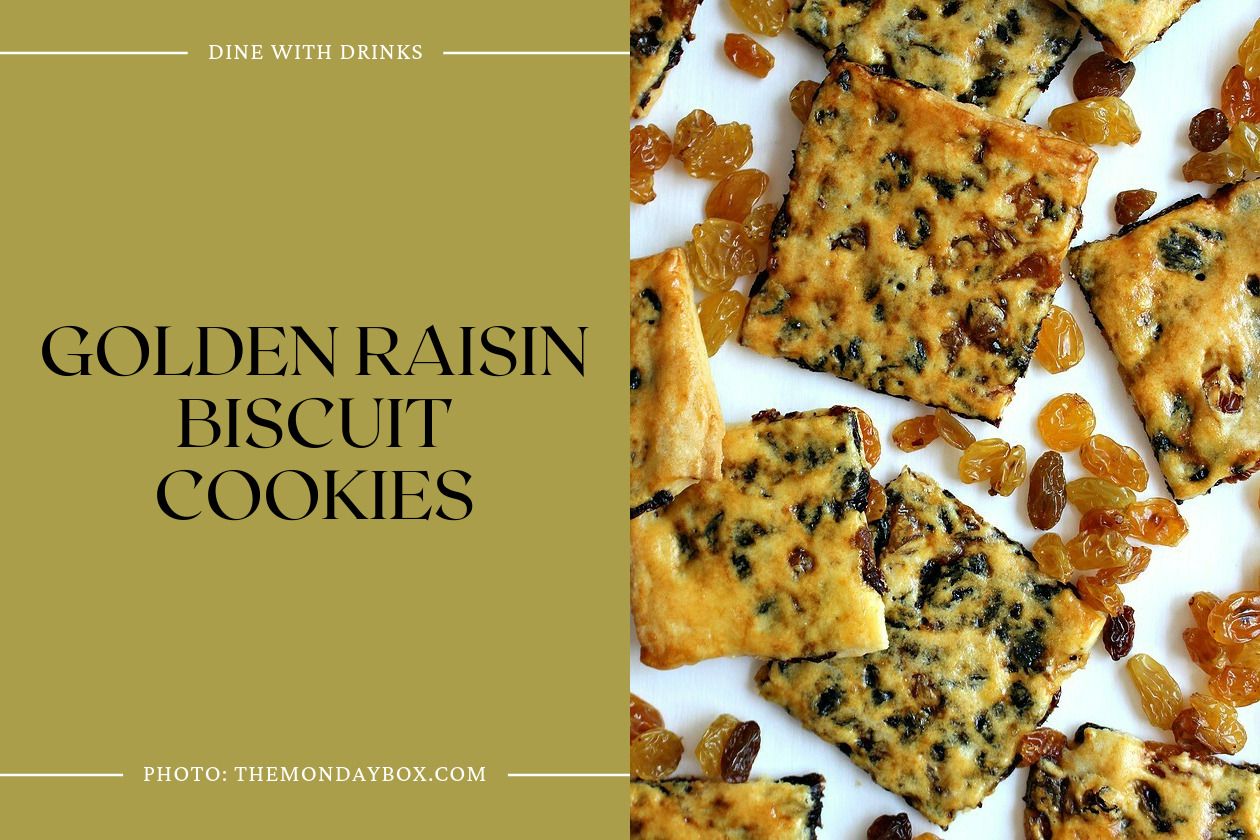 Golden Raisin Biscuit Cookies