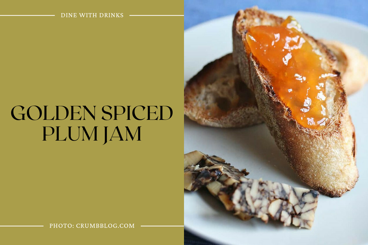 Golden Spiced Plum Jam