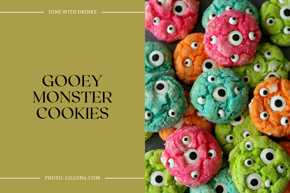 Gooey Monster Cookies