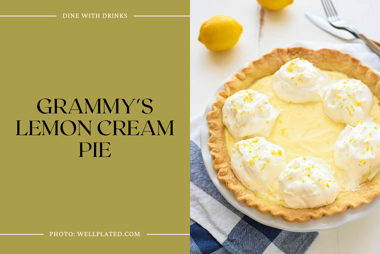 Grammy's Lemon Cream Pie