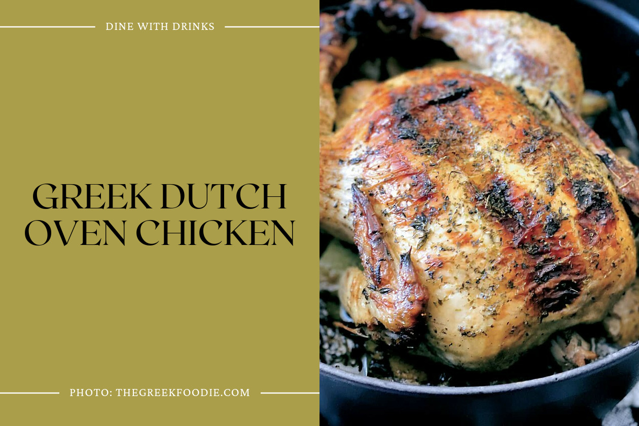 Greek Dutch Oven Chicken
