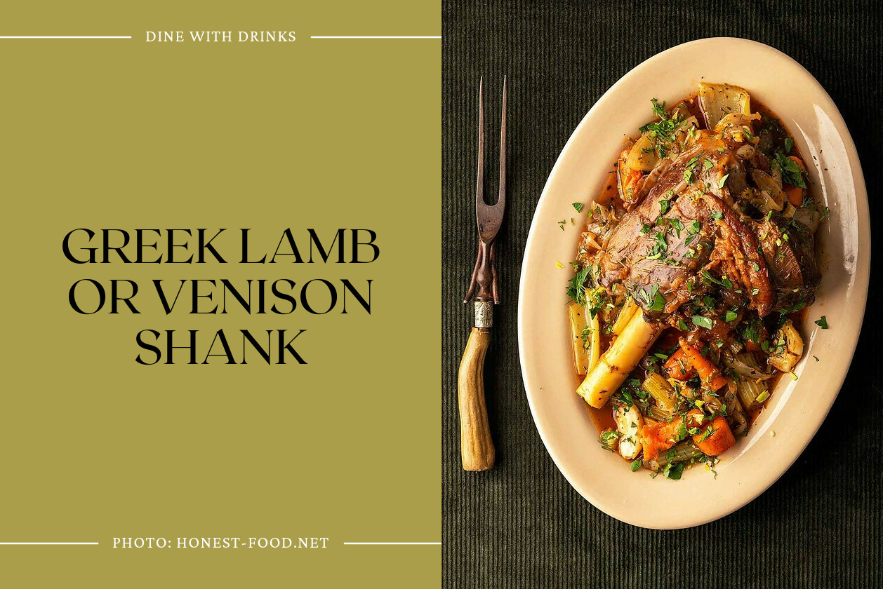 Greek Lamb Or Venison Shank