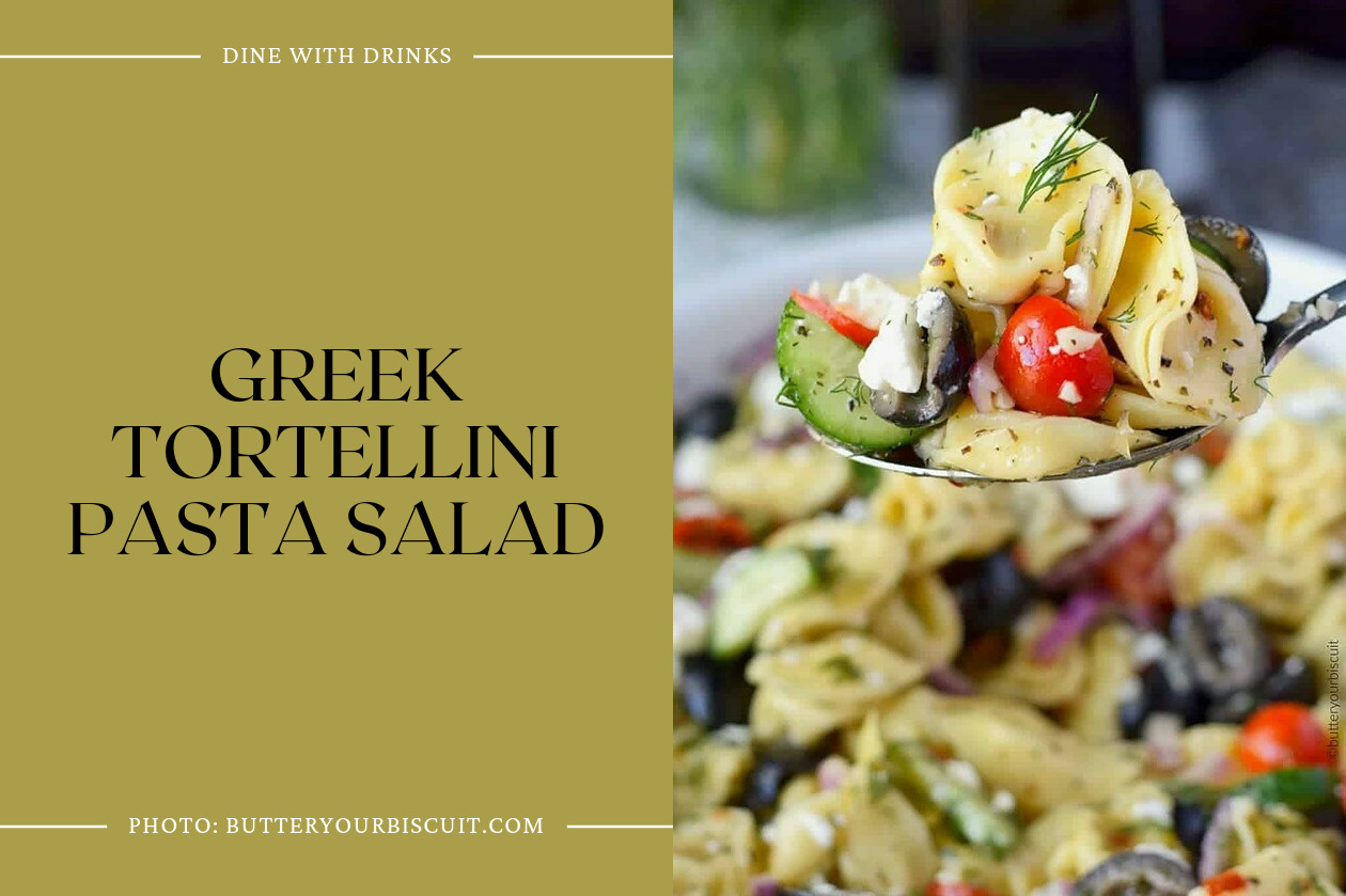 Greek Tortellini Pasta Salad