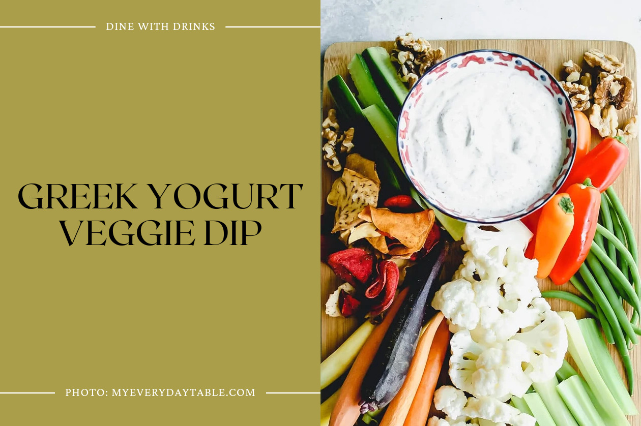 Greek Yogurt Veggie Dip