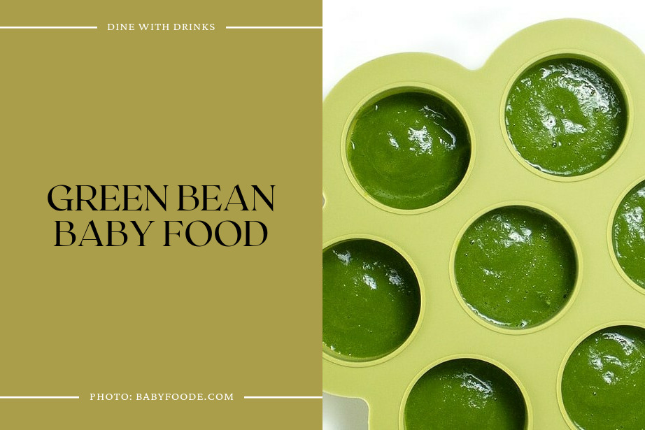 Green Bean Baby Food