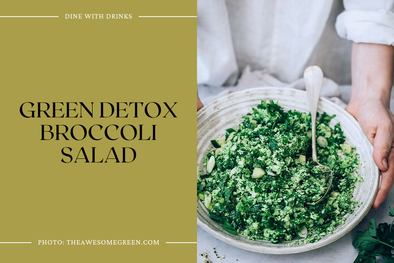 Green Detox Broccoli Salad