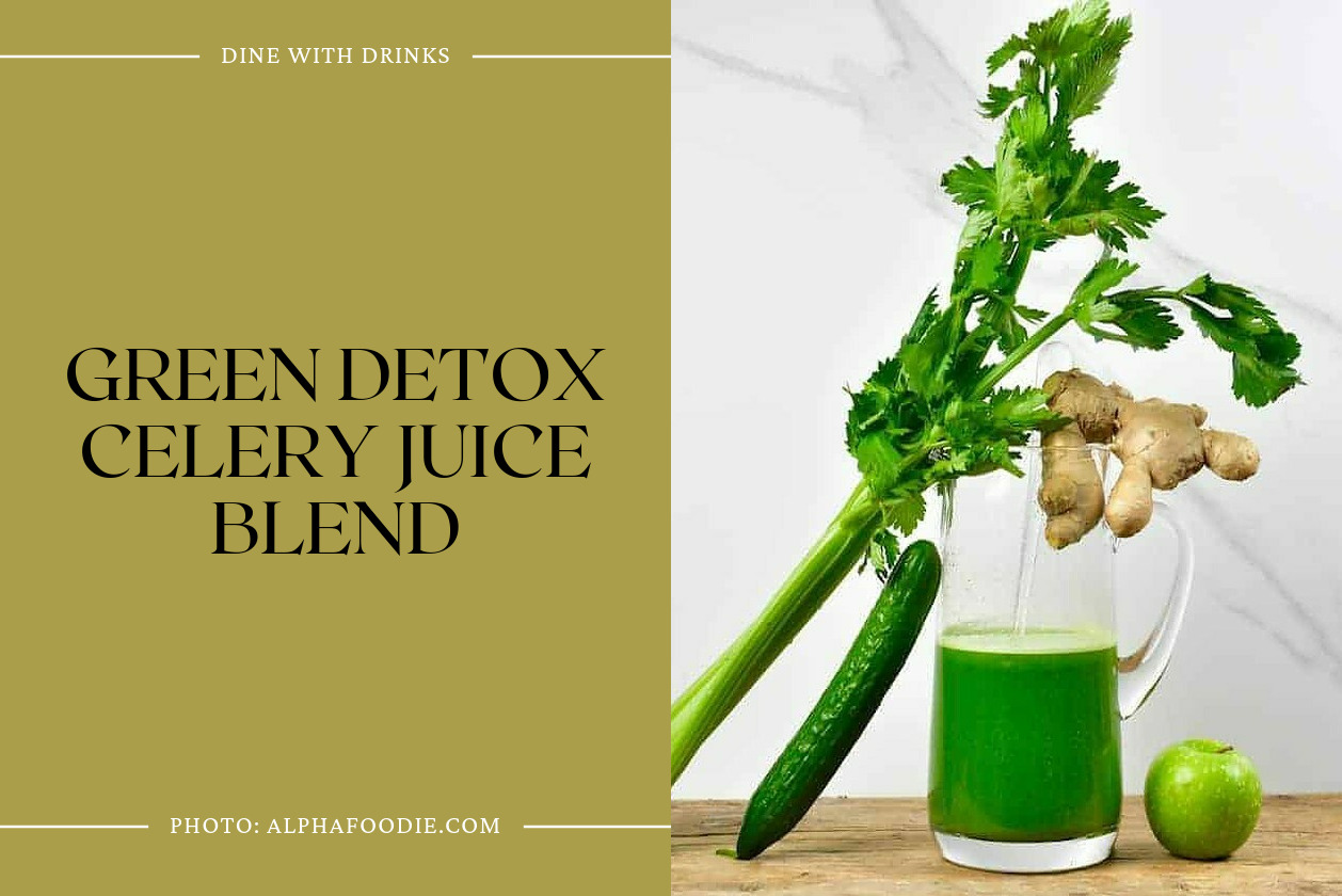 Green Detox Celery Juice Blend