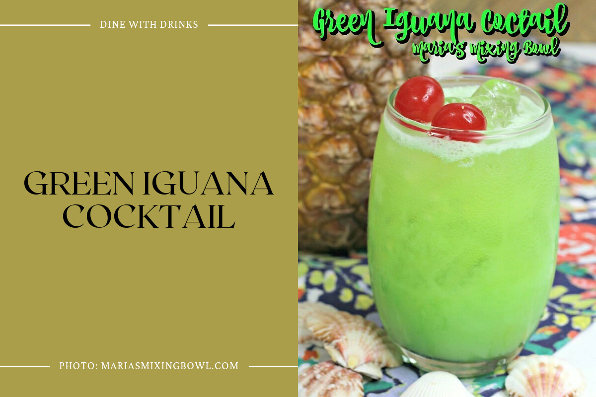 Green Iguana Cocktail