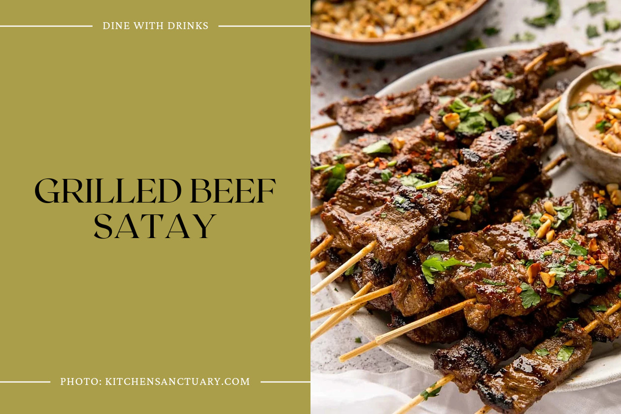 Grilled Beef Satay