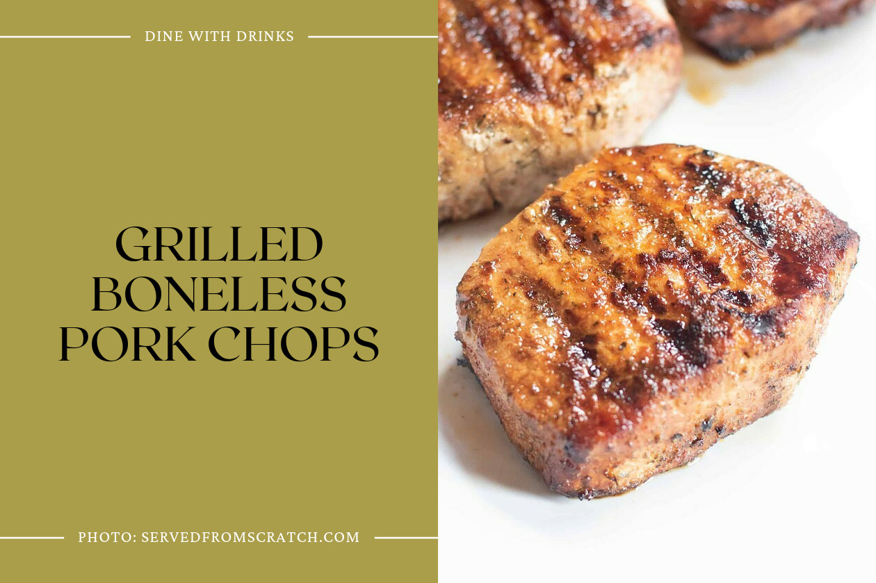 Grilled Boneless Pork Chops