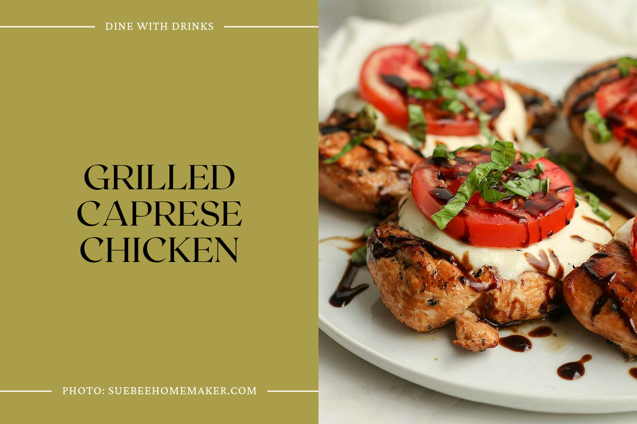 Grilled Caprese Chicken
