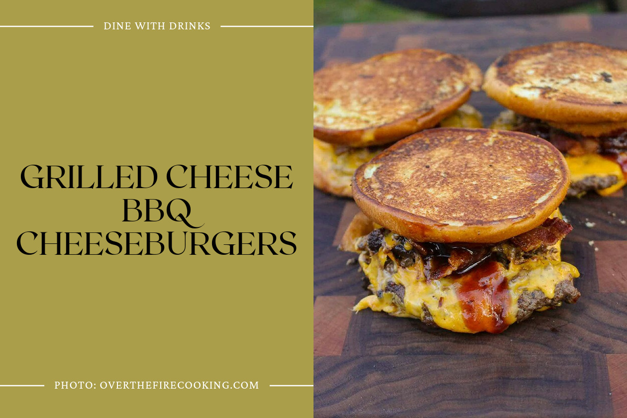 Grilled Cheese Bbq Cheeseburgers