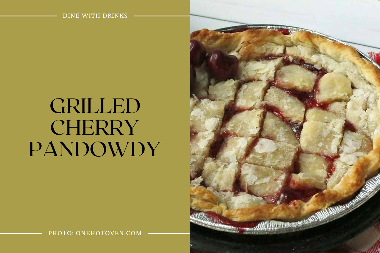 Grilled Cherry Pandowdy