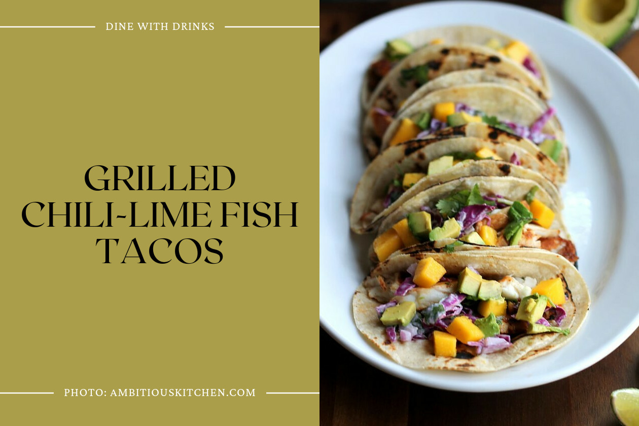 Grilled Chili-Lime Fish Tacos