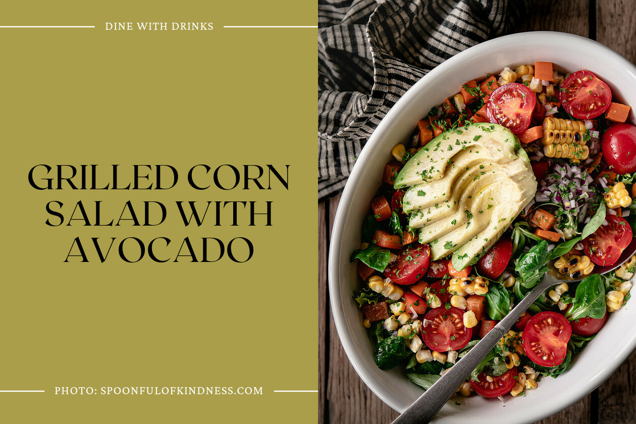 Grilled Corn Salad With Avocado