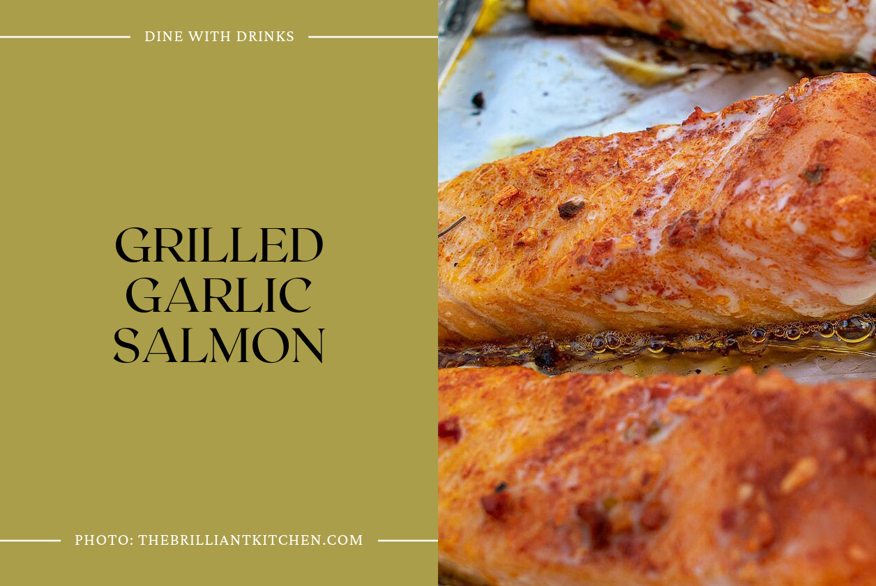 Grilled Garlic Salmon