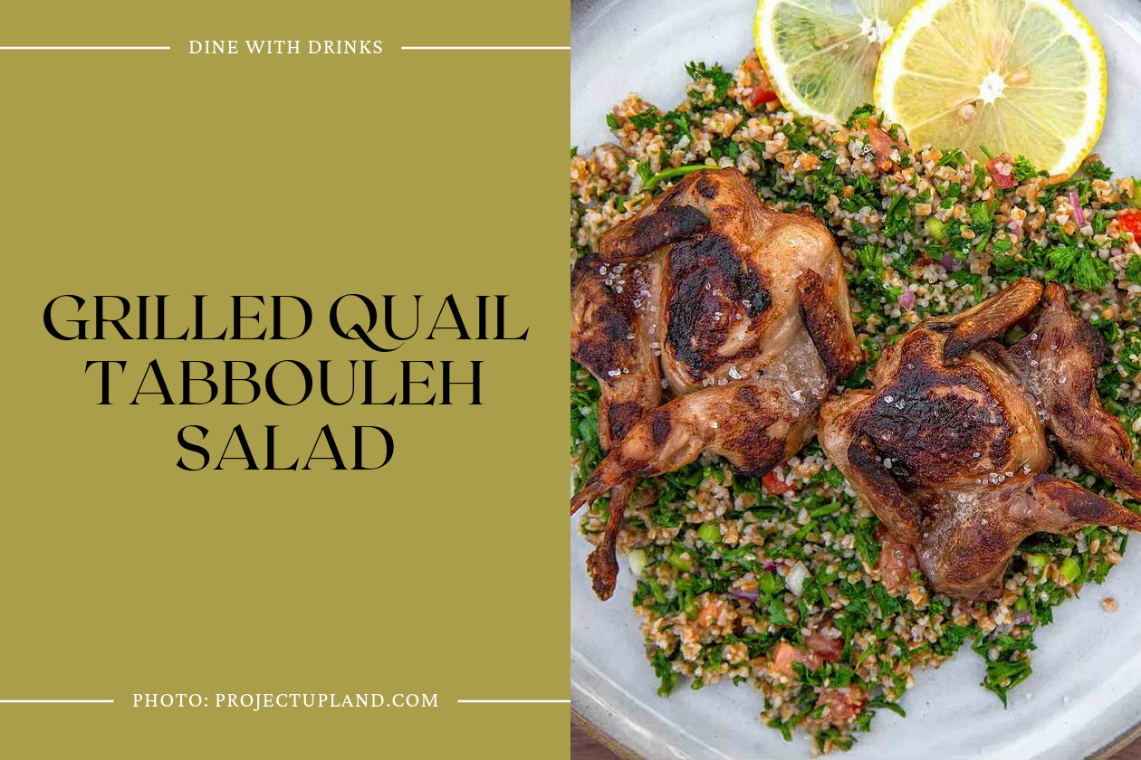 Grilled Quail Tabbouleh Salad