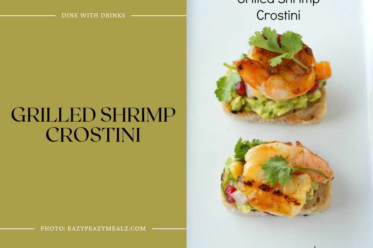 Grilled Shrimp Crostini
