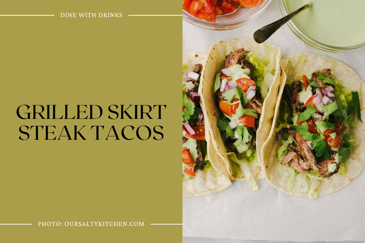 Grilled Skirt Steak Tacos