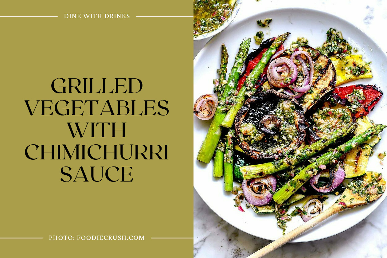 Grilled Vegetables With Chimichurri Sauce