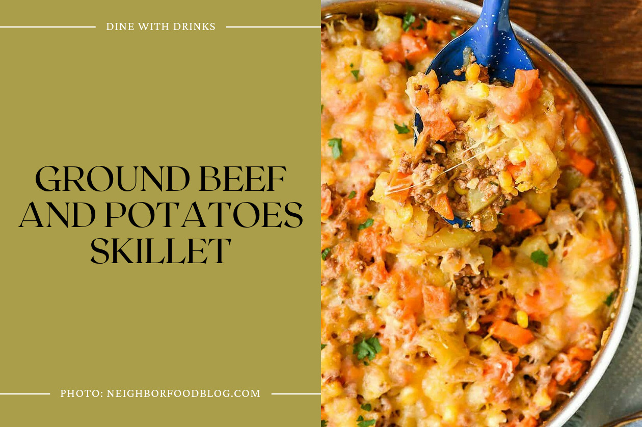 Ground Beef And Potatoes Skillet