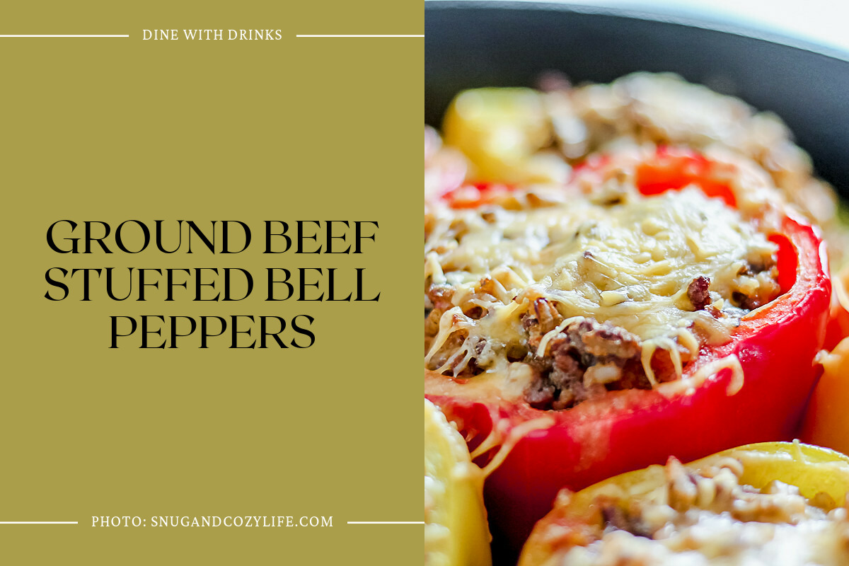 Ground Beef Stuffed Bell Peppers