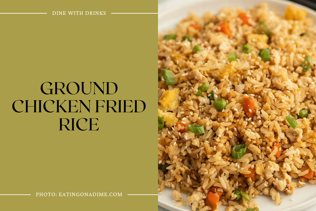 Ground Chicken Fried Rice