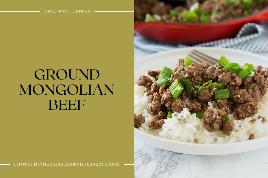 Ground Mongolian Beef