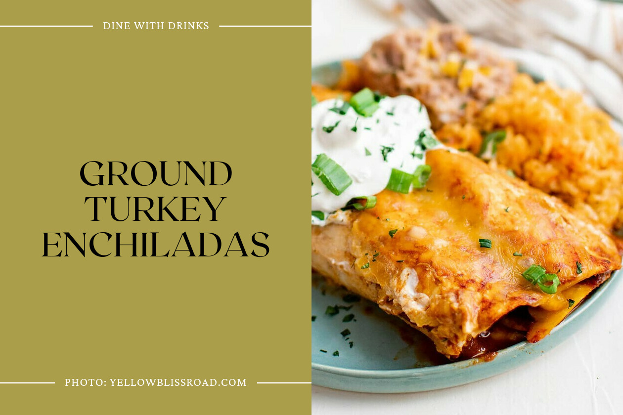 Ground Turkey Enchiladas