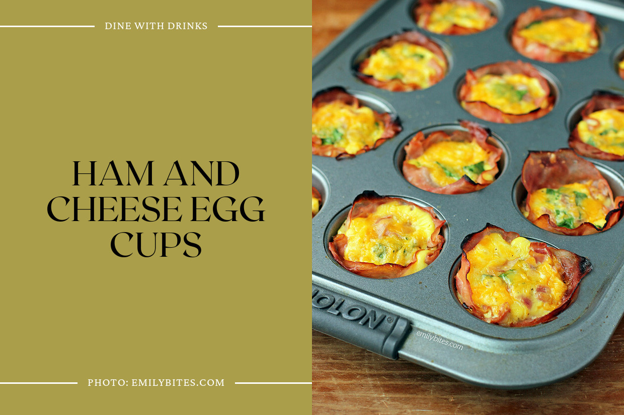 Ham And Cheese Egg Cups