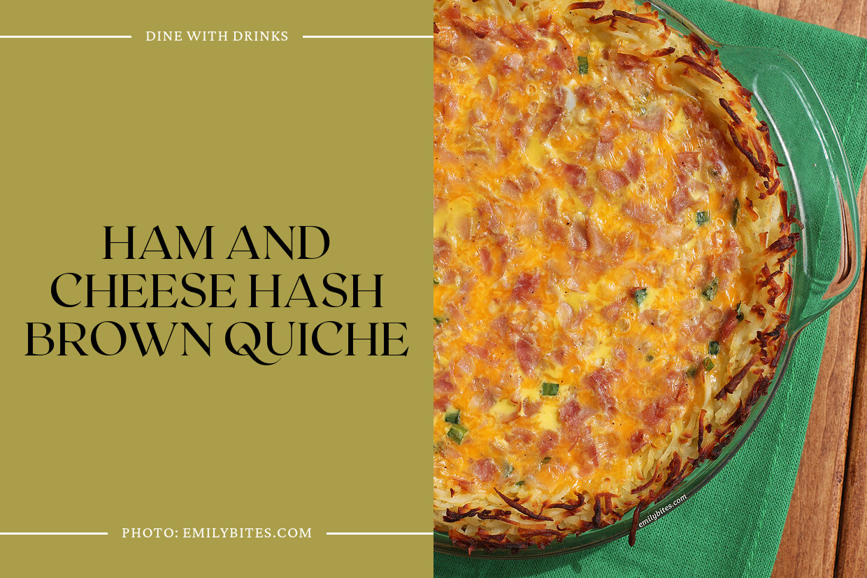 Ham And Cheese Hash Brown Quiche