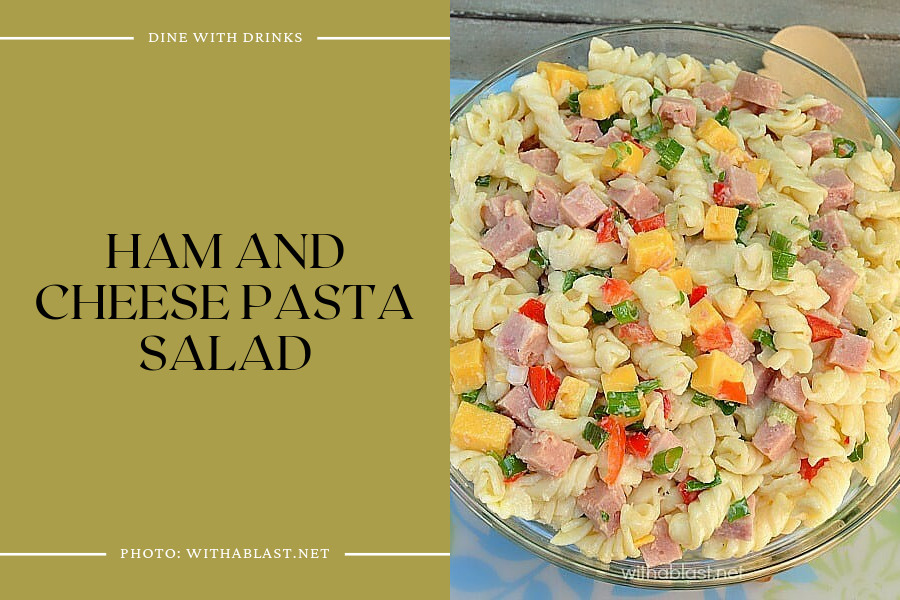 Ham And Cheese Pasta Salad