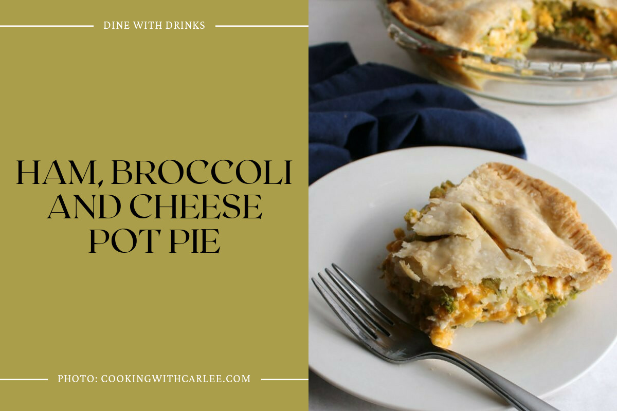 Ham, Broccoli And Cheese Pot Pie