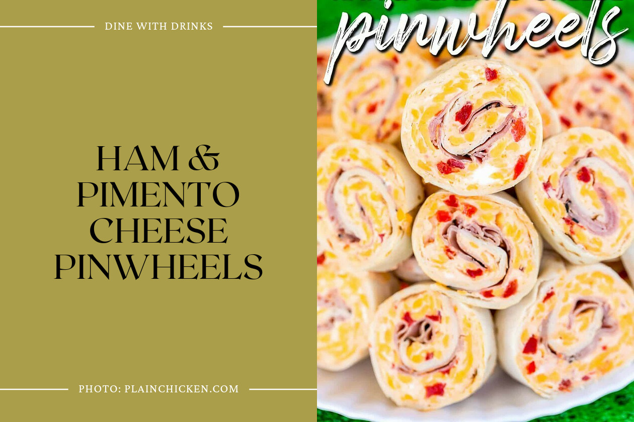 Ham & Pimento Cheese Pinwheels