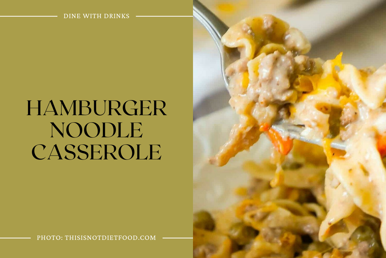 Hamburger Noodle Casserole