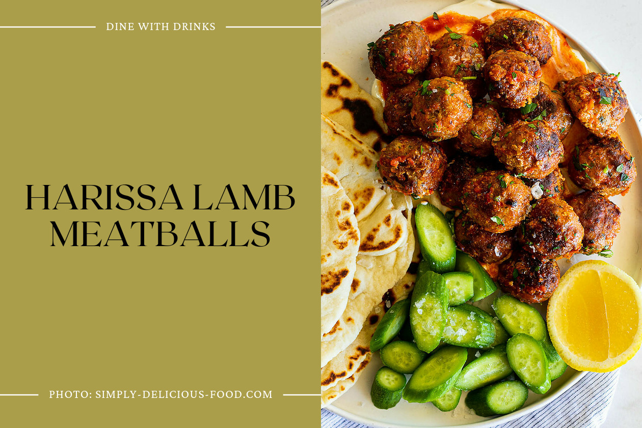 Harissa Lamb Meatballs