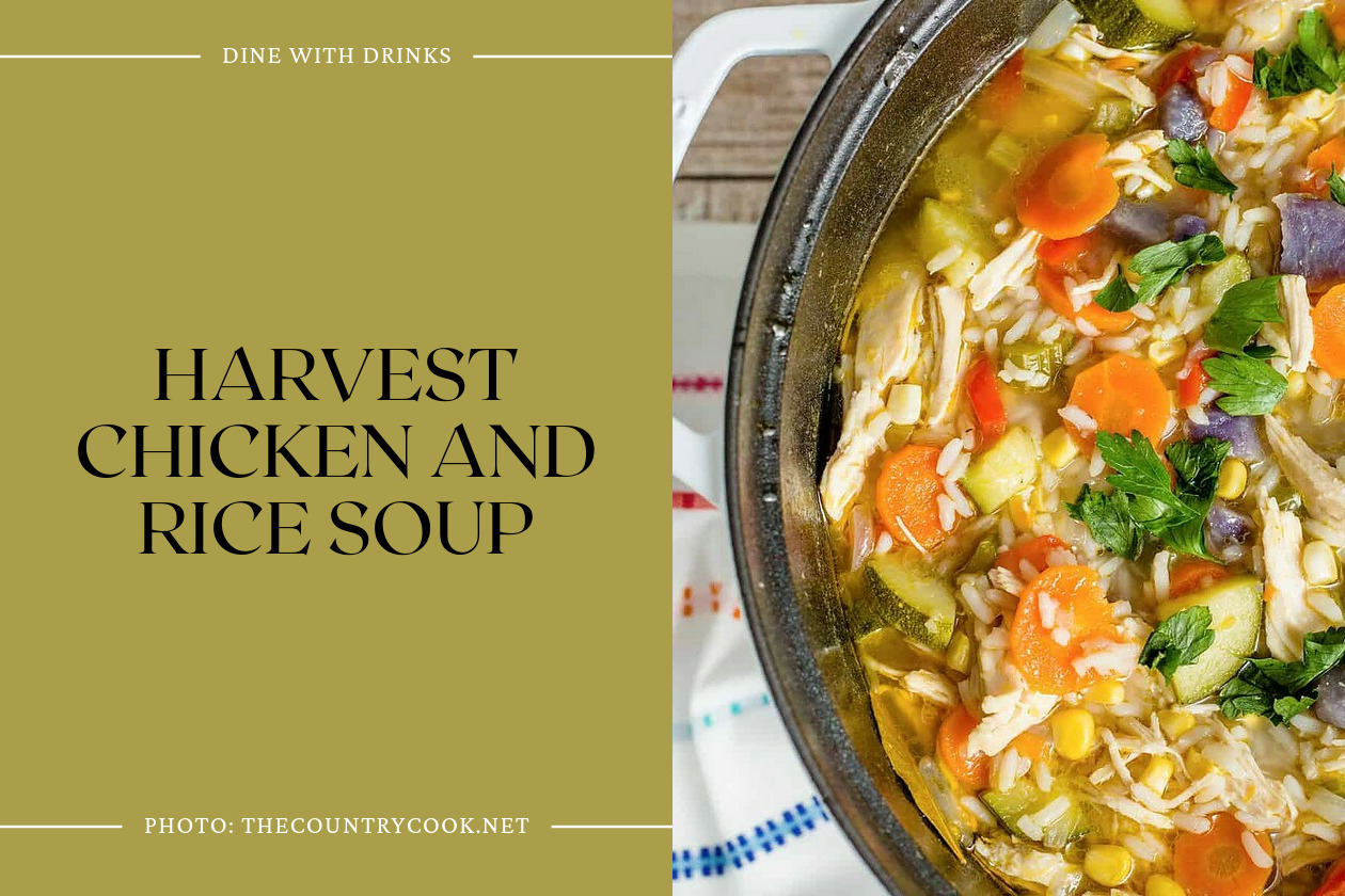 Harvest Chicken And Rice Soup