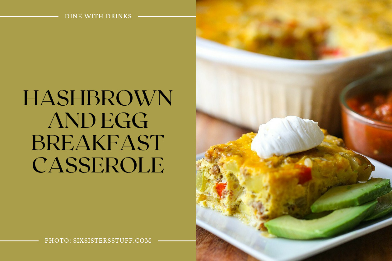 Hashbrown And Egg Breakfast Casserole