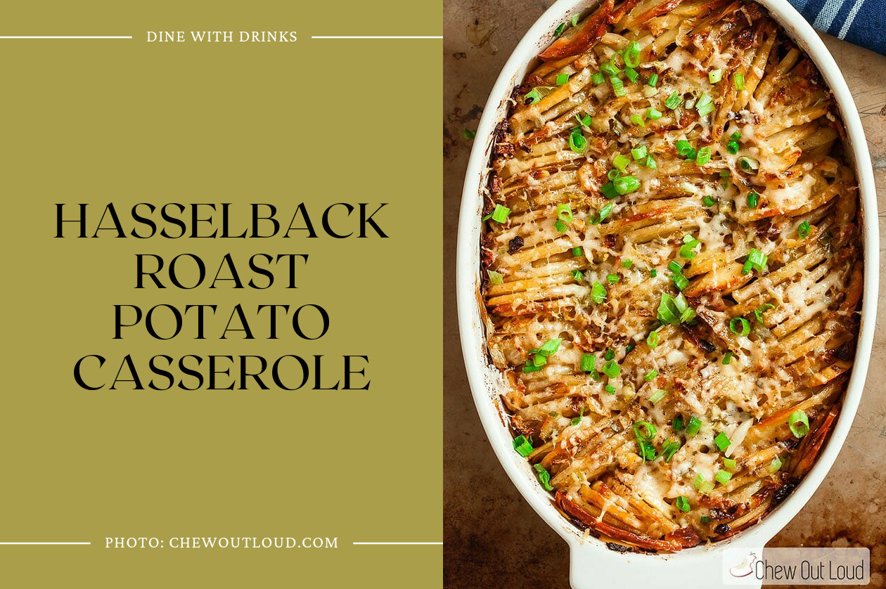 Hasselback Roast Potato Casserole