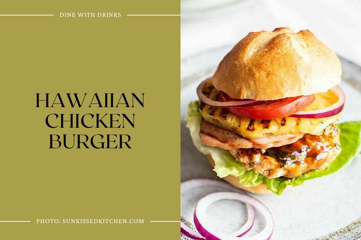 Hawaiian Chicken Burger
