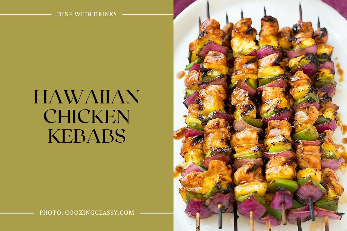 Hawaiian Chicken Kebabs
