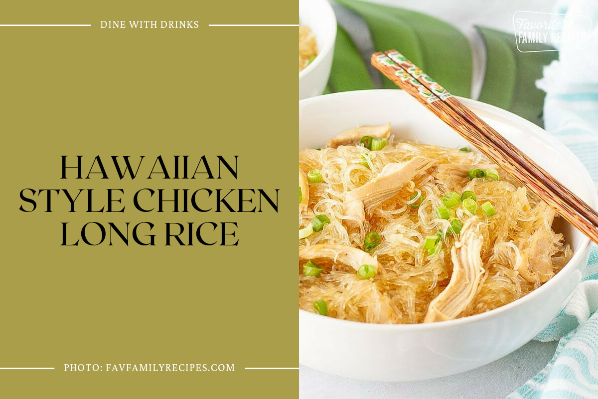 Hawaiian Style Chicken Long Rice
